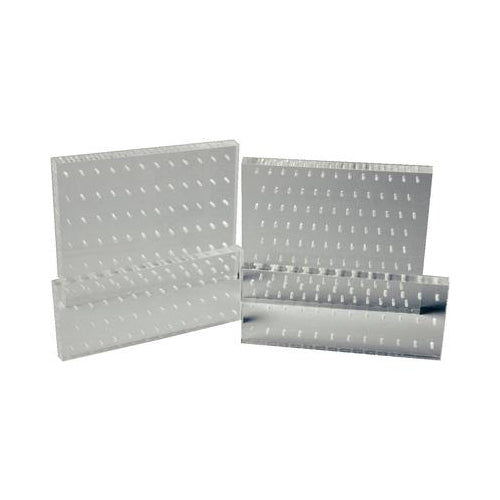 Palmero 1516E-FG 100 Hole Dental Bur Block FG Friction Grip Clear Plexiglass Palmero 1516E-FG 100 Hole Dental Bur Block FG Friction Grip Clear Plexiglass